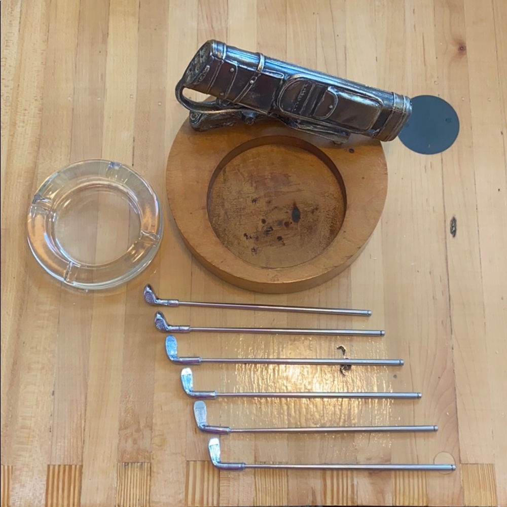 Vintage Golf Ashtray